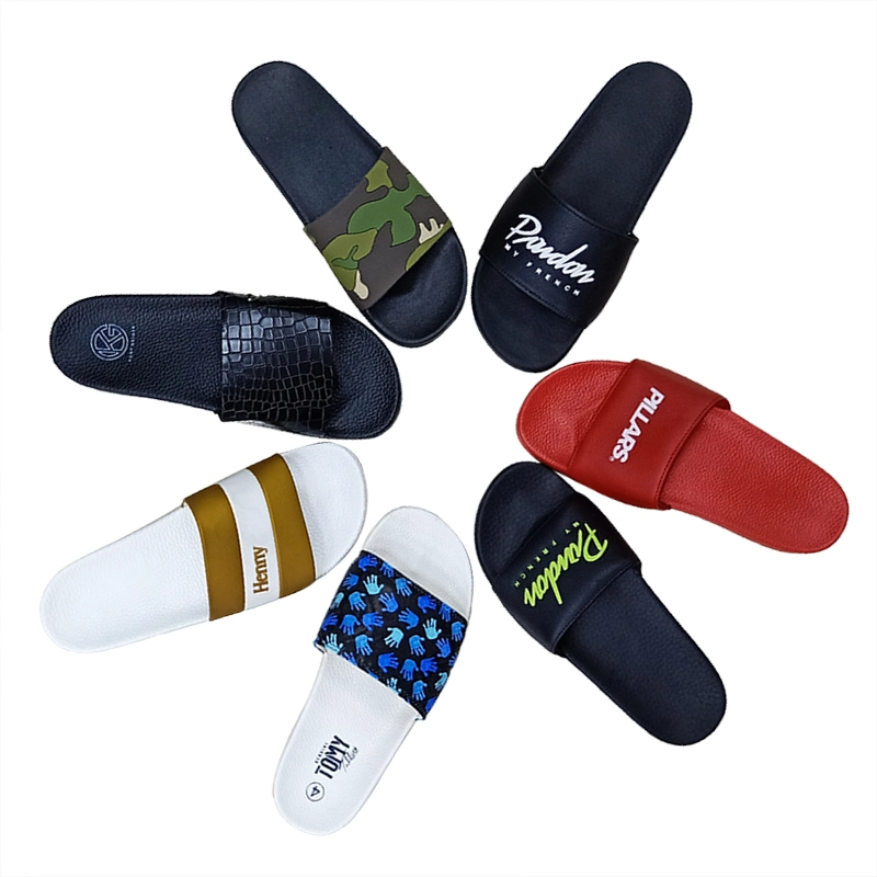 Slides Sandal Footwear Rubber Slippers Wholesale Chinese Womens Beach Slides PVC Slippers