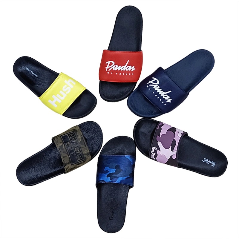 Slides Sandal Footwear Rubber Slippers Wholesale Chinese Womens Beach Slides PVC Slippers