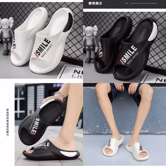 Home Slipper Fashion Design Sommer Custom EVA rutschfeste Teenager-Hausschuhe