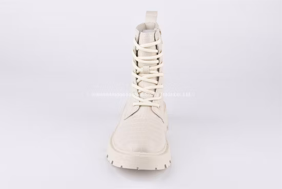 Mode Frauen Seite Zipper Gefälschte Krokodil Stiefel Wasserdichte Plattform Stiefel Staub Mantel Weibliche Stiefeletten